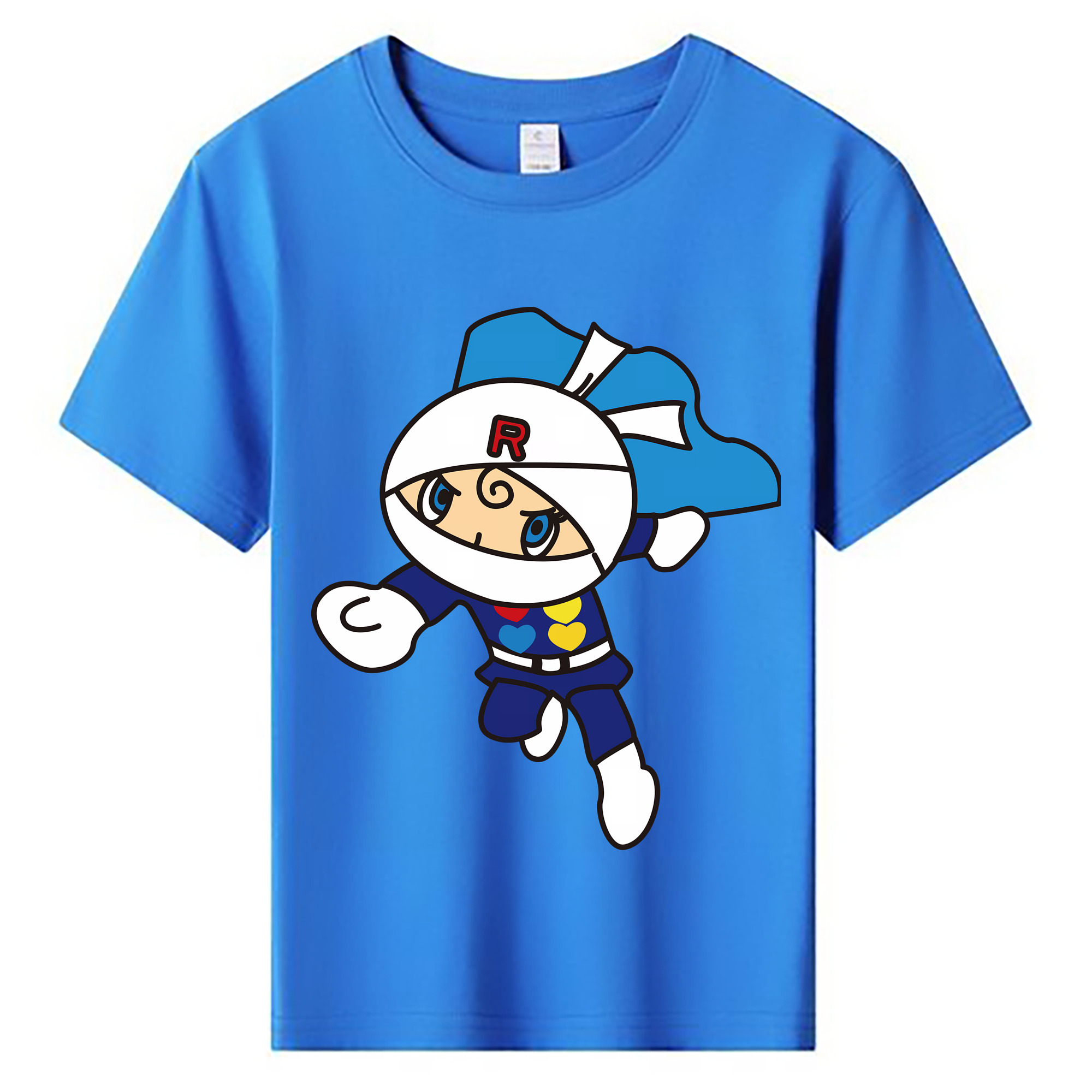 （画像用） アンパンマン Anpanman 綿100％キッズTシャツ（フロントプリント）
